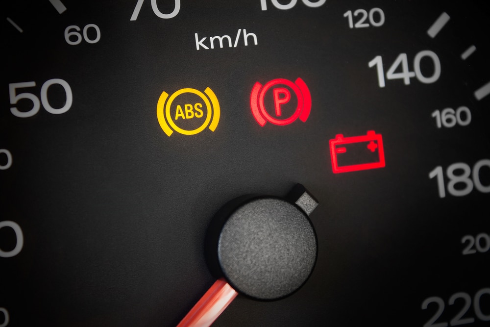 ABS light on dashboard